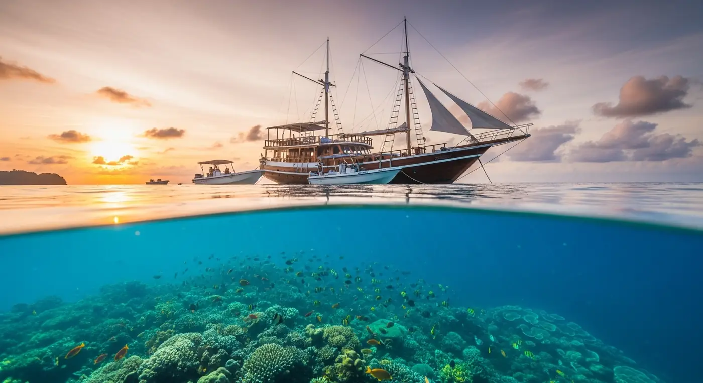 Flores Liveaboard Diving — Dive the Whole Arc by Sea
