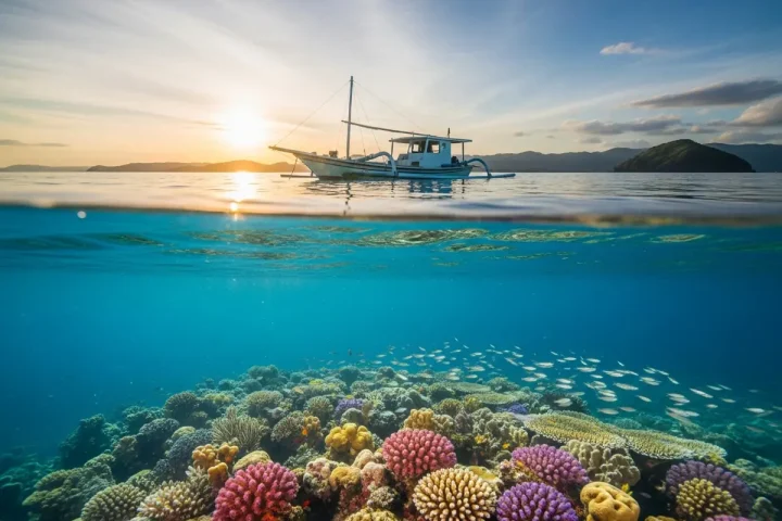 How to Get Between Flores Dive Regions