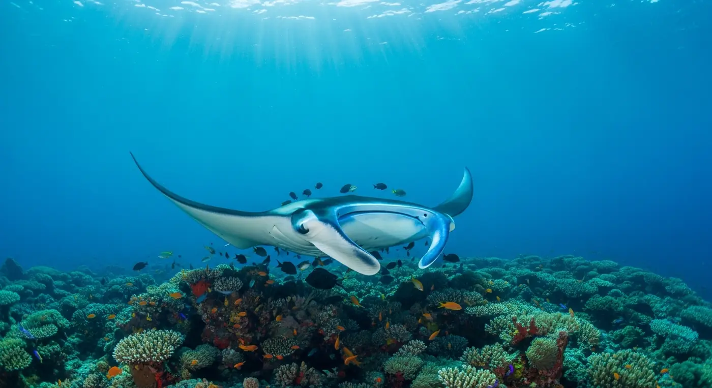 Komodo Diving from Flores — Manta Point, Currents & Sites